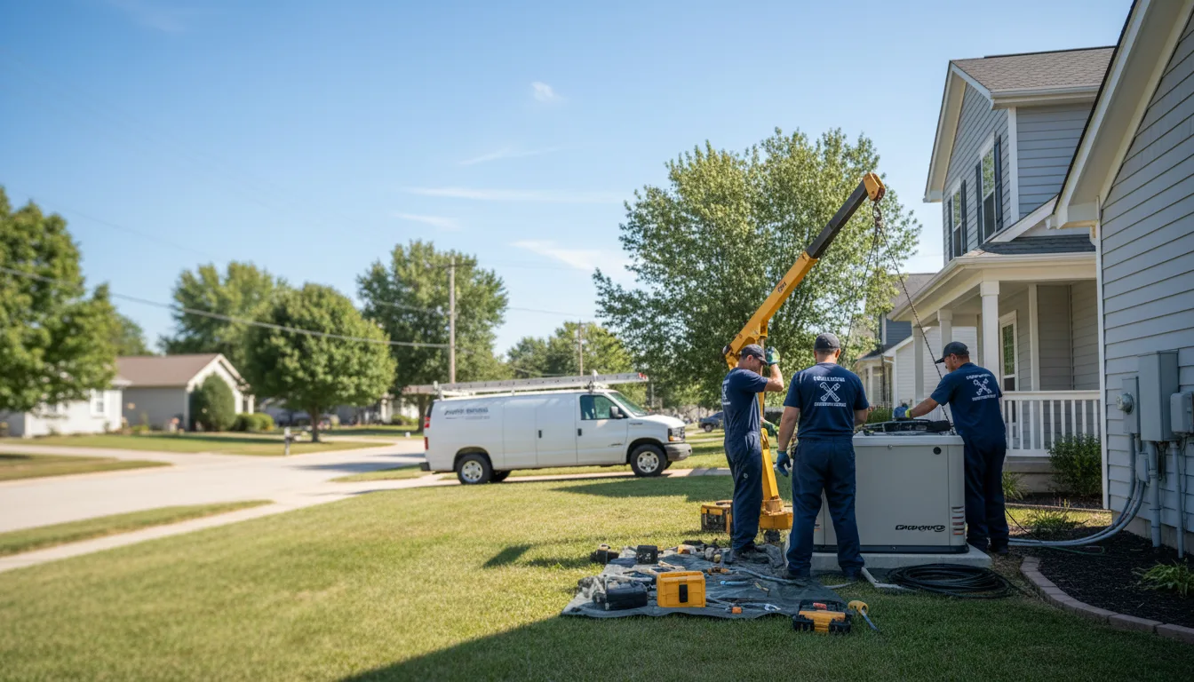 Generator Installation in Varna, IL near me